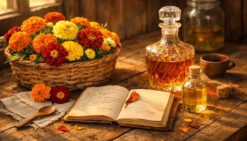 🍯Ликер из бархатцев со вкусом лета📖